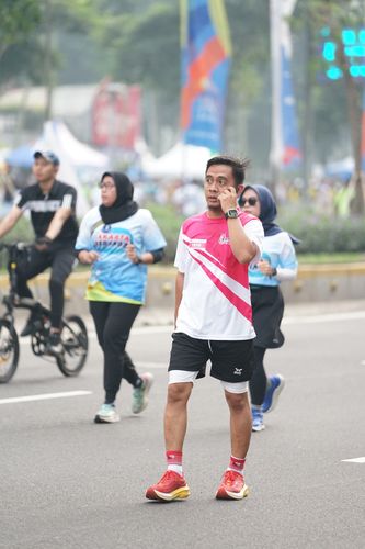 Race photo from Smartfren Run 2024 Vibes