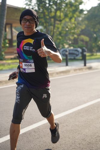 Race photo from WIPRO RUN 2025 - Vitalis Unza 20th Anniversary