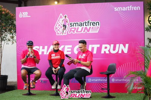 Race photo from Shakeout Run - Smartfren Run