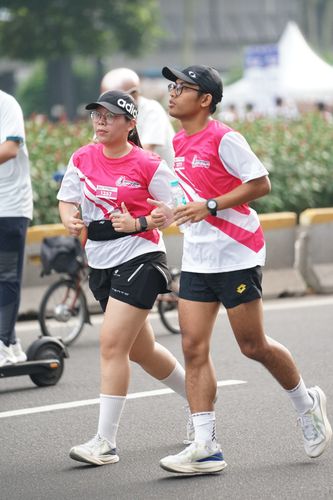 Race photo from Smartfren Run 2024 Vibes