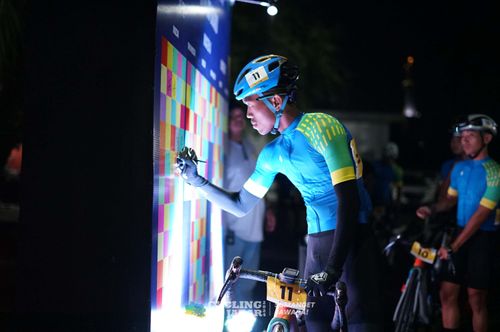 Race photo from Cycling de Jabar 2024