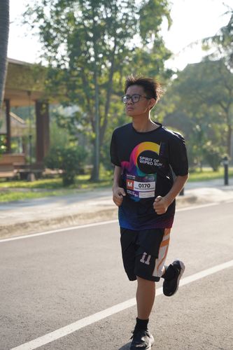 Race photo from WIPRO RUN 2025 - Vitalis Unza 20th Anniversary