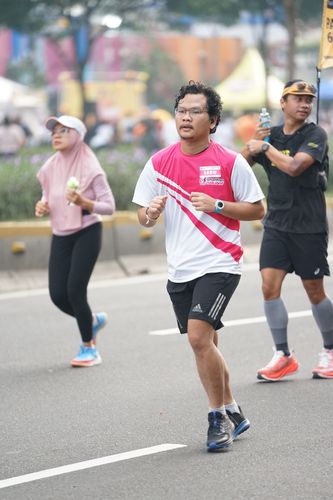Race photo from Smartfren Run 2024 Vibes