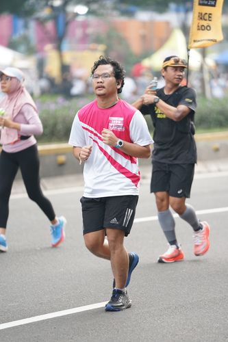 Race photo from Smartfren Run 2024 Vibes