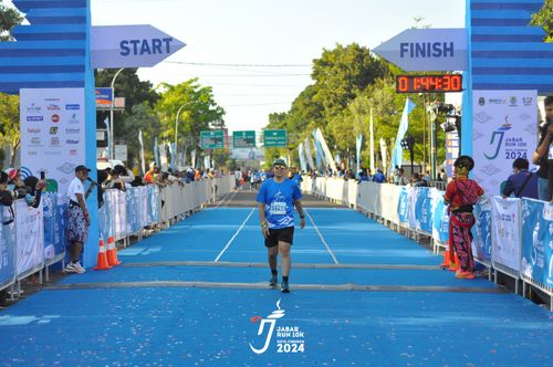 Race photo from Jabar Run 10K 2024
