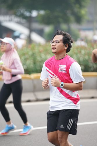 Race photo from Smartfren Run 2024 Vibes