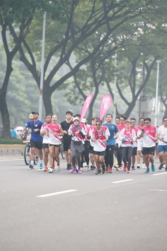 Race photo from Smartfren Run 2024 Vibes