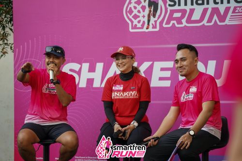 Race photo from Shakeout Run - Smartfren Run