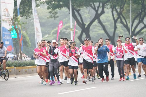 Race photo from Smartfren Run 2024 Vibes