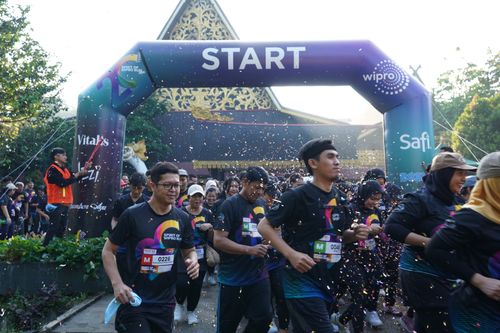 Race photo from WIPRO RUN 2025 - Vitalis Unza 20th Anniversary