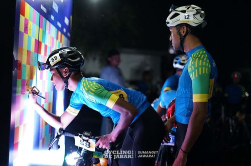Race photo from Cycling de Jabar 2024