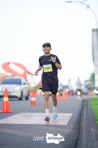 Race photo from Taman Budaya x BOGORUN 2025