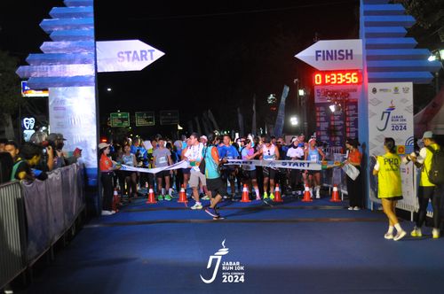 Race photo from Jabar Run 10K 2024