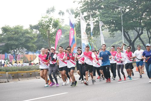 Race photo from Smartfren Run 2024 Vibes