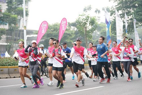 Race photo from Smartfren Run 2024 Vibes