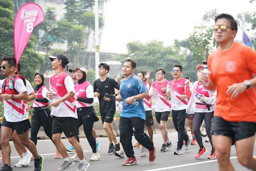 Race photo from Smartfren Run 2024 Vibes