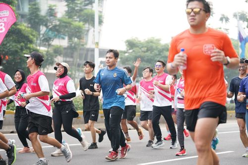 Race photo from Smartfren Run 2024 Vibes