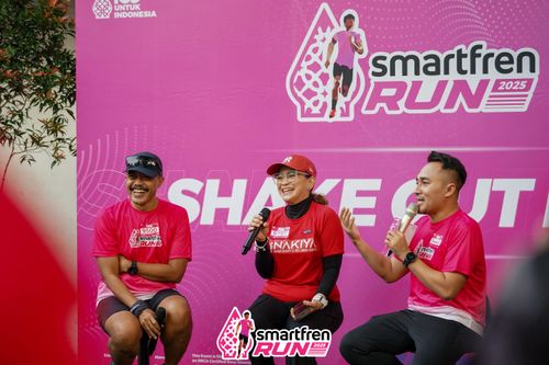 Race photo from Shakeout Run - Smartfren Run