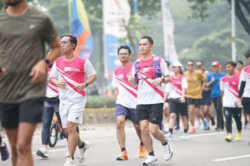 Race photo from Smartfren Run 2024 Vibes