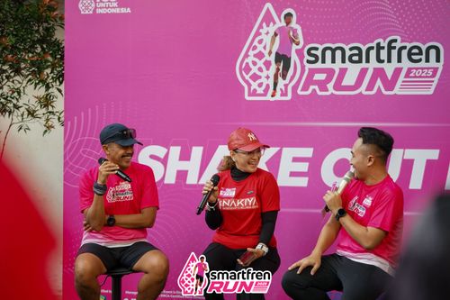 Race photo from Shakeout Run - Smartfren Run