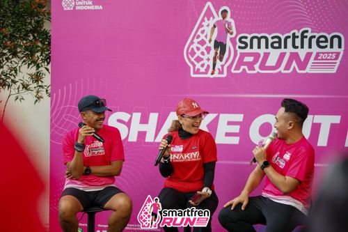 Race photo from Shakeout Run - Smartfren Run