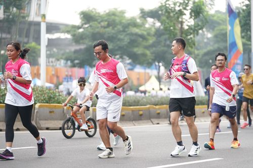 Race photo from Smartfren Run 2024 Vibes