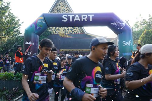 Race photo from WIPRO RUN 2025 - Vitalis Unza 20th Anniversary