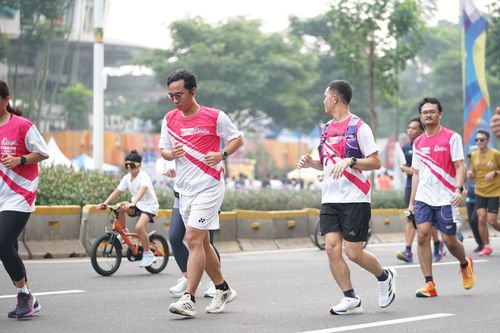 Race photo from Smartfren Run 2024 Vibes