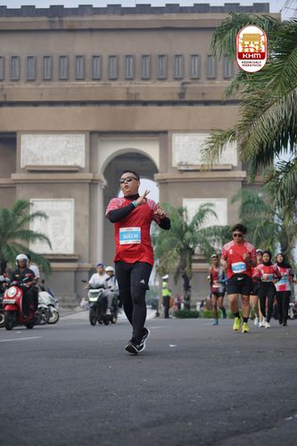 Race photo from Kediri Half Marathon 2025