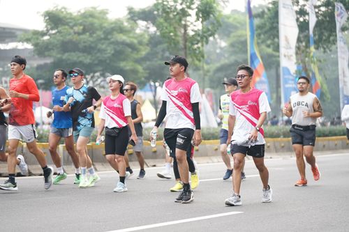 Race photo from Smartfren Run 2024 Vibes