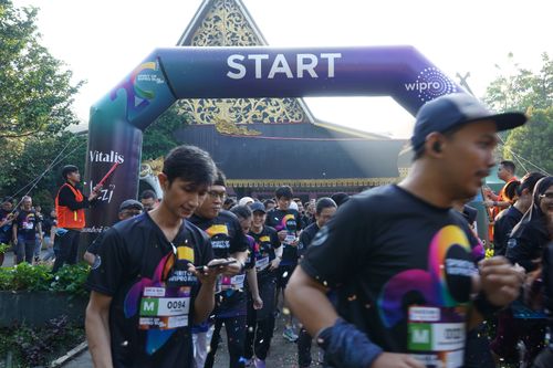 Race photo from WIPRO RUN 2025 - Vitalis Unza 20th Anniversary