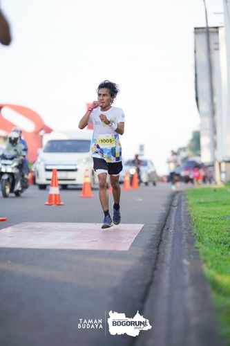 Race photo from Taman Budaya x BOGORUN 2025