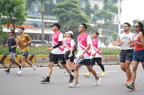 Race photo from Smartfren Run 2024 Vibes