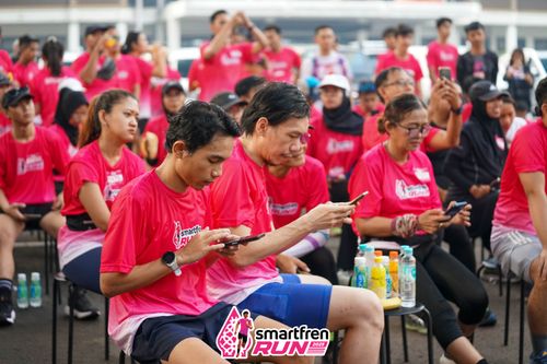 Race photo from Shakeout Run - Smartfren Run