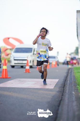 Race photo from Taman Budaya x BOGORUN 2025