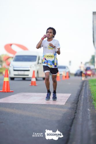 Race photo from Taman Budaya x BOGORUN 2025