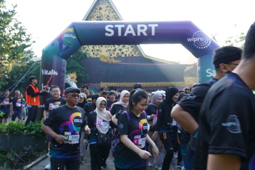 Race photo from WIPRO RUN 2025 - Vitalis Unza 20th Anniversary