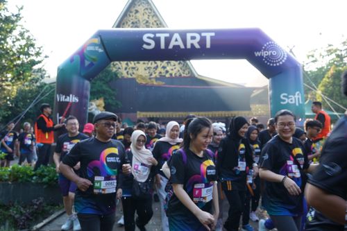 Race photo from WIPRO RUN 2025 - Vitalis Unza 20th Anniversary