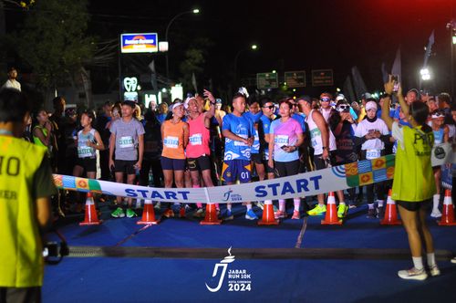 Race photo from Jabar Run 10K 2024