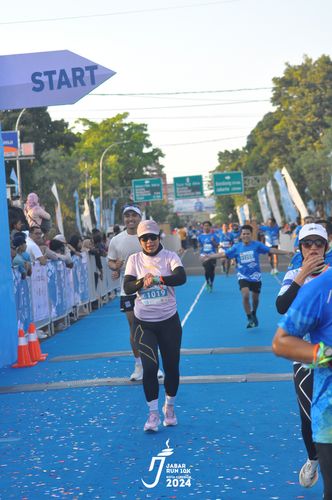 Race photo from Jabar Run 10K 2024