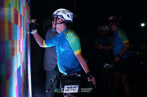 Race photo from Cycling de Jabar 2024