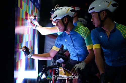 Race photo from Cycling de Jabar 2024