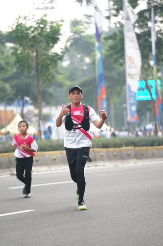 Race photo from Smartfren Run 2024 Vibes