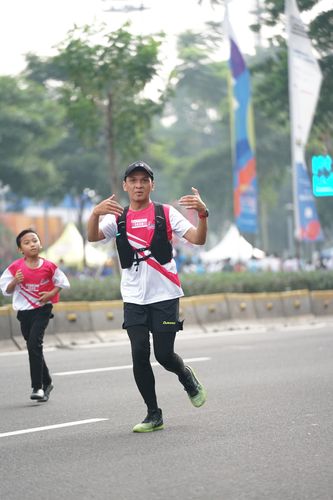 Race photo from Smartfren Run 2024 Vibes