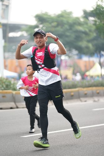 Race photo from Smartfren Run 2024 Vibes