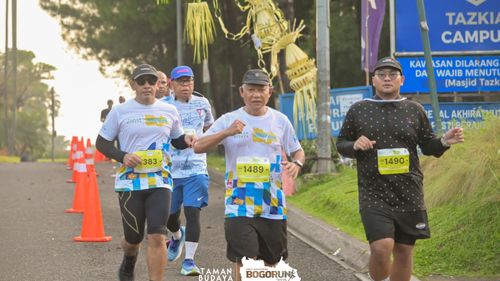 Race photo from Taman Budaya x BOGORUN 2025