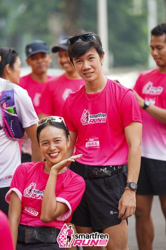 Race photo from Shakeout Run - Smartfren Run