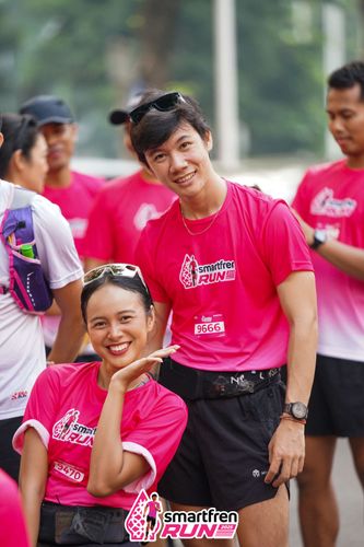 Race photo from Shakeout Run - Smartfren Run