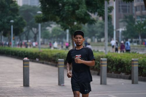 Race photo from One Run 10K Vibes 2024
