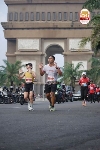 Race photo from Kediri Half Marathon 2025